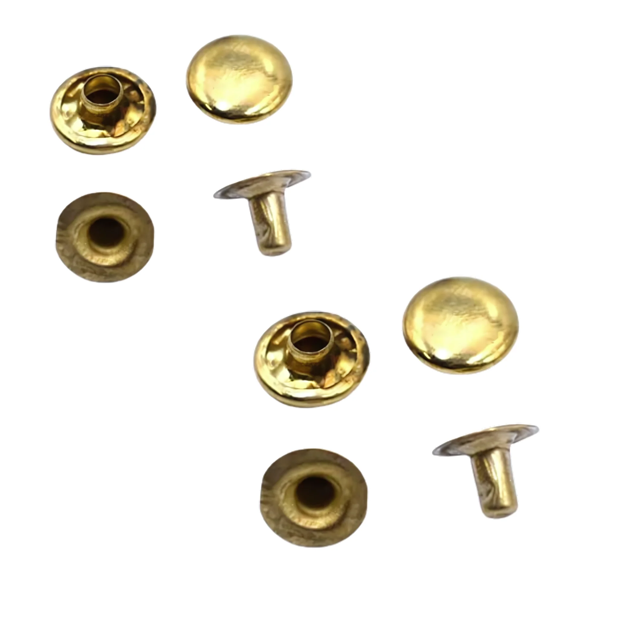 Brass Plated Snap Rivets - Image 3