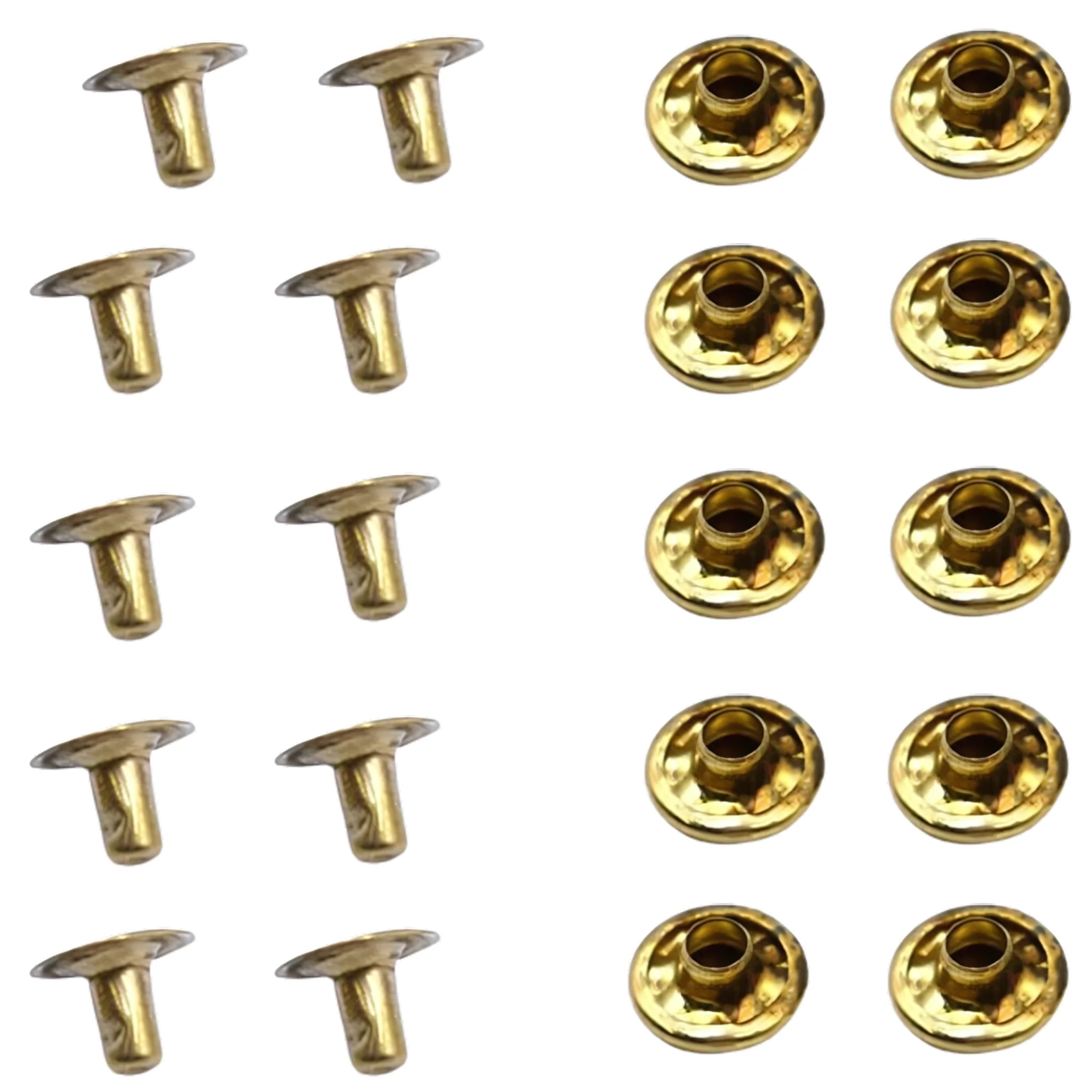 Brass Plated Snap Rivets - Image 4