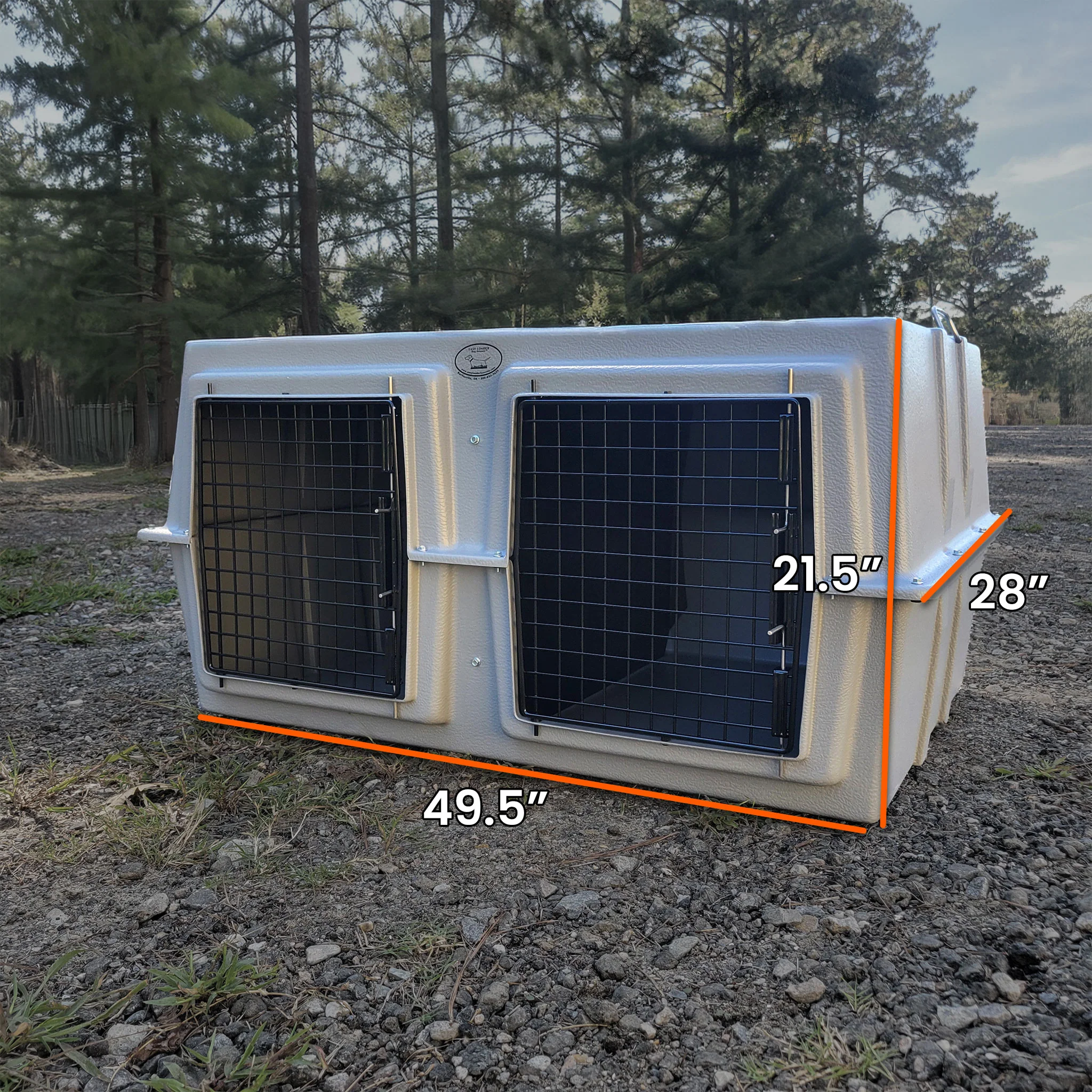 Two Dog Kennel For Large Trucks & SUV's The Original By Easy Loader Dog Kennels - Image 5