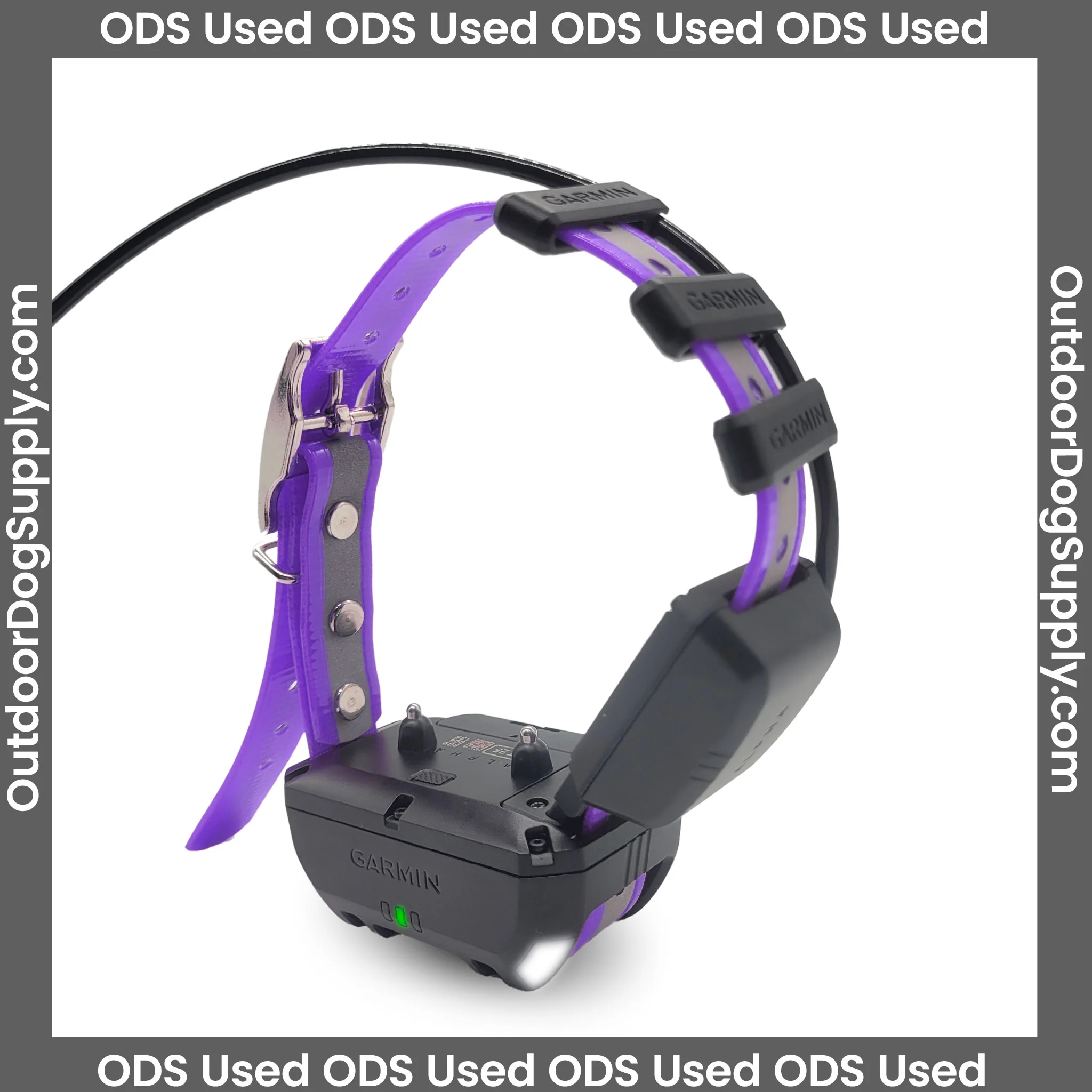Garmin Alpha TT25 MINI Tracking Training Collars with New Basic Strap and Antenna - Used - Image 2