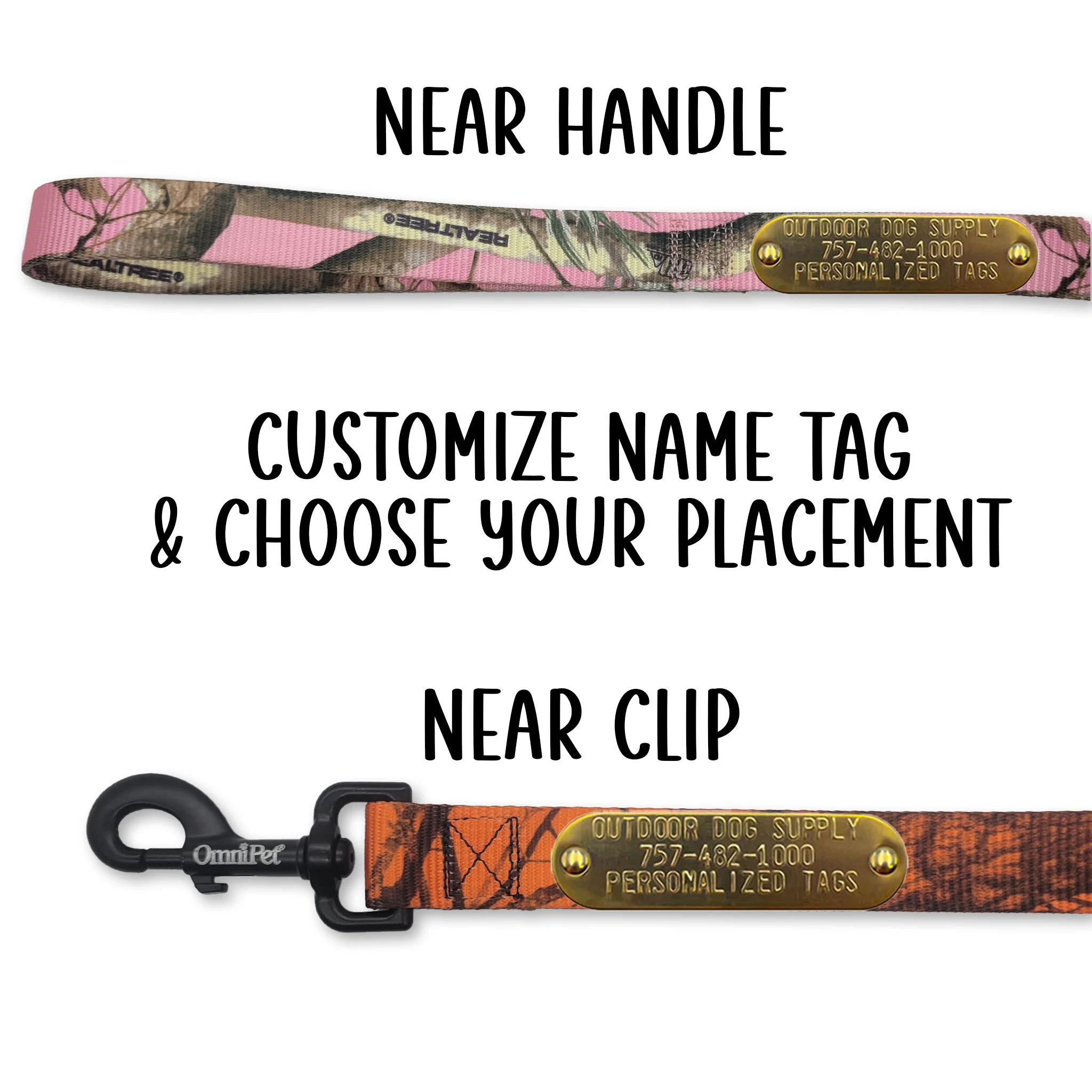 Hunting Camo Nylon Dog Leash - Image 6