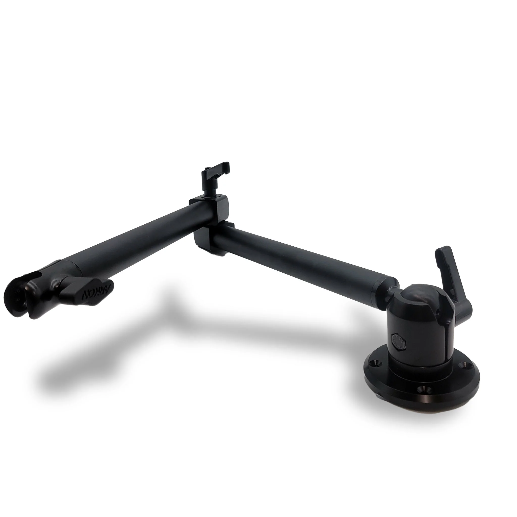 .Premium Aluminum Arm Double Mount for Garmin Alpha, Astro, & DriveTrack [4 Hole Drill Mount] - Image 3