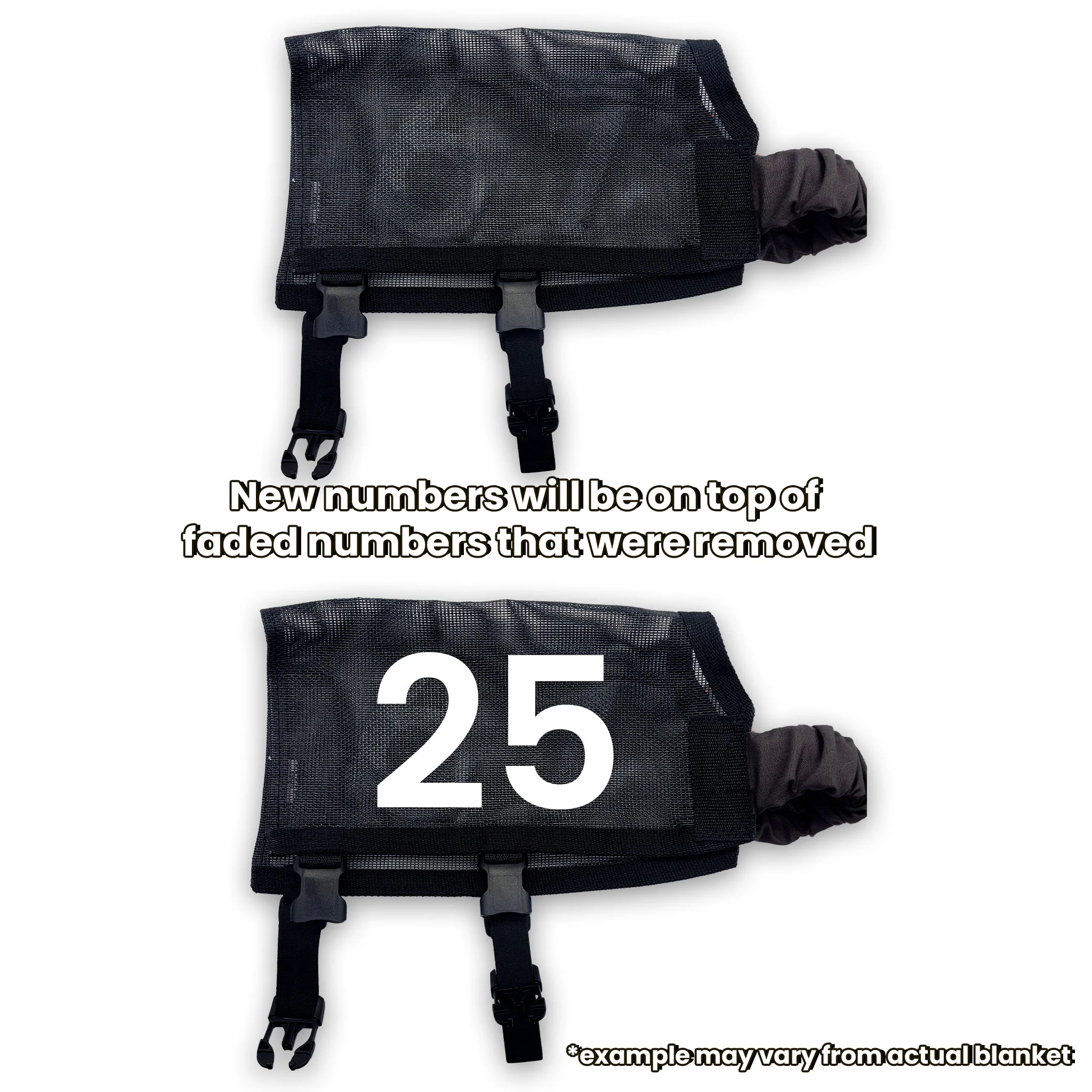 Oops! Doc Purdy Custom Heavy Duty Mesh Field Trial Blankets - Image 2