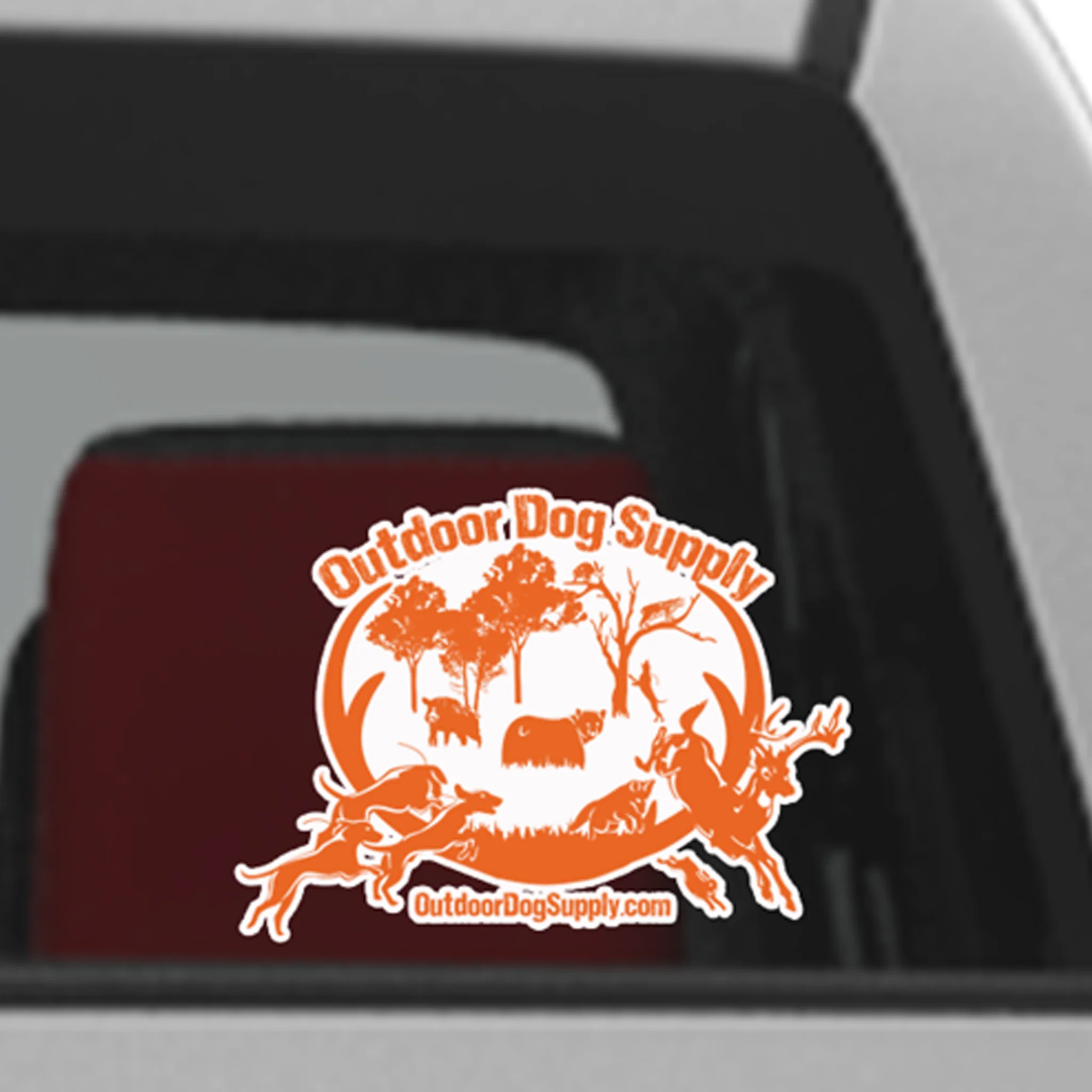 Outdoor Dog Supply Vinyl Truck Sticker - Image 3