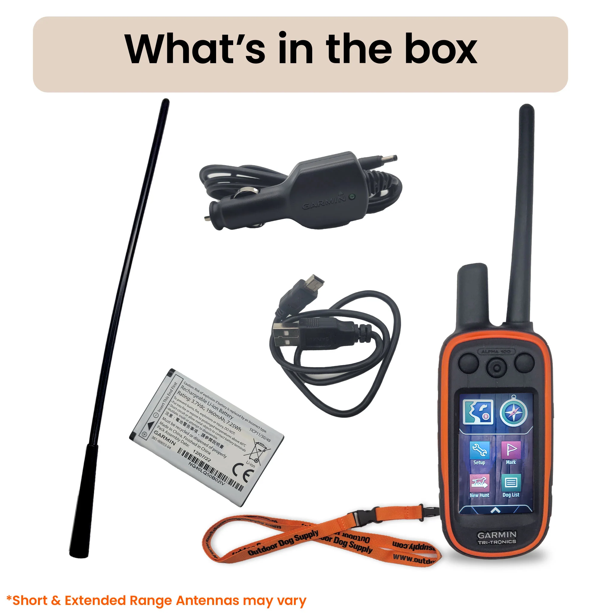 Garmin Alpha 100 Handheld Factory Refurbished - Image 5