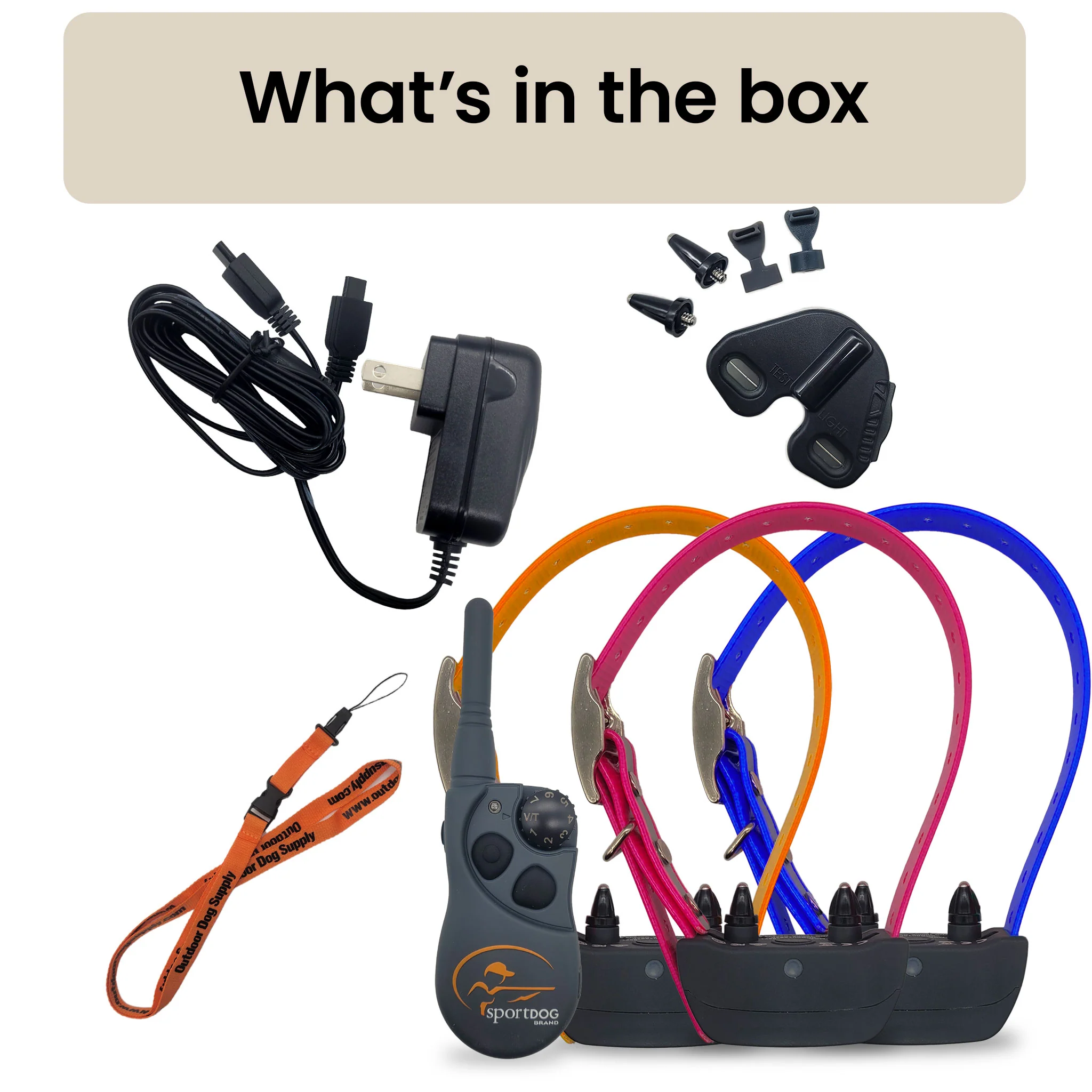 SportDOG 3 Dog FieldTrainer SD-425XS Stubborn Dog Remote Trainer Combo - Image 10