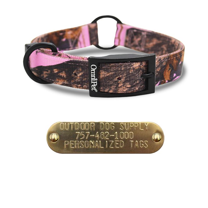 1 nylon d and o camo collar pink camo