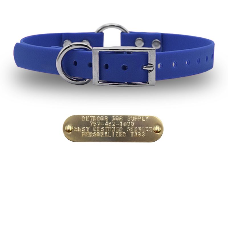 1 tuff skin collars Blue D O