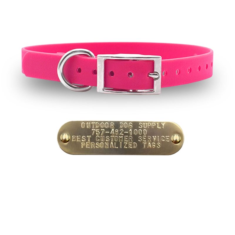 1 tuff skin collars pink