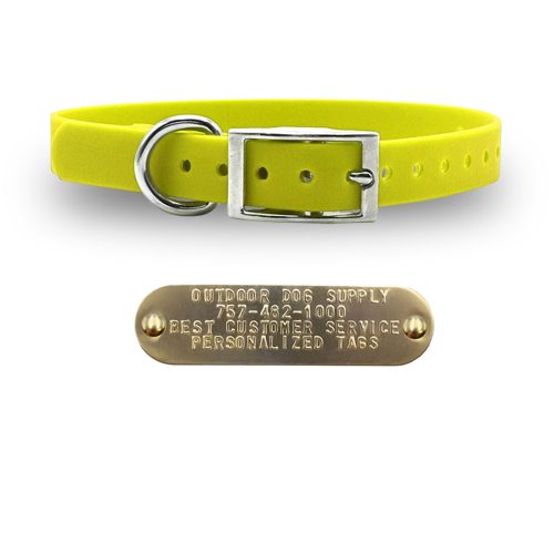 1 tuff skin collars yellow