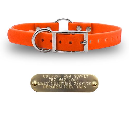 1 tuff skin d and o collars orange