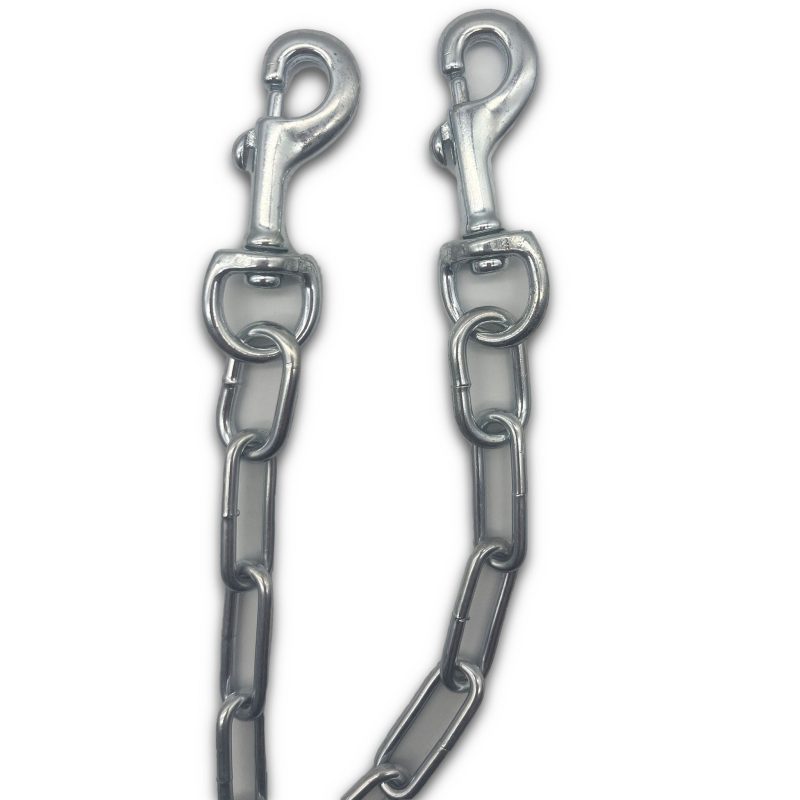 20 Galvanized Steel Welded Link Tie Out Chain Hooks