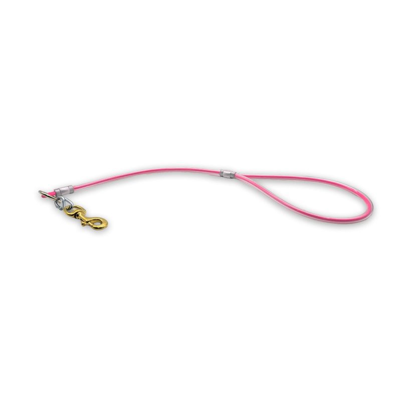 2ft cable leash pink