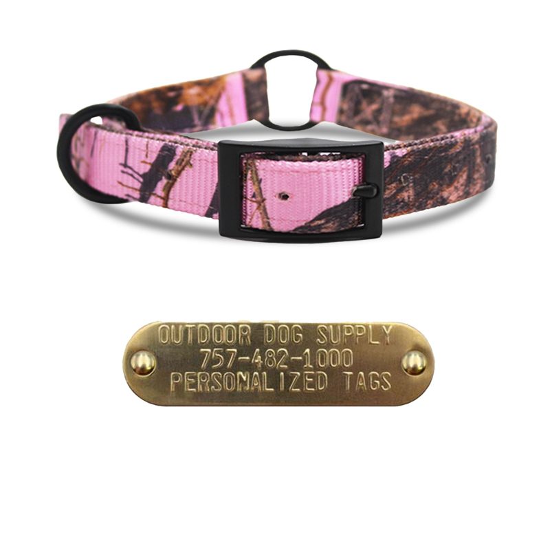 3 4 nylon d and o camo collar pink camo