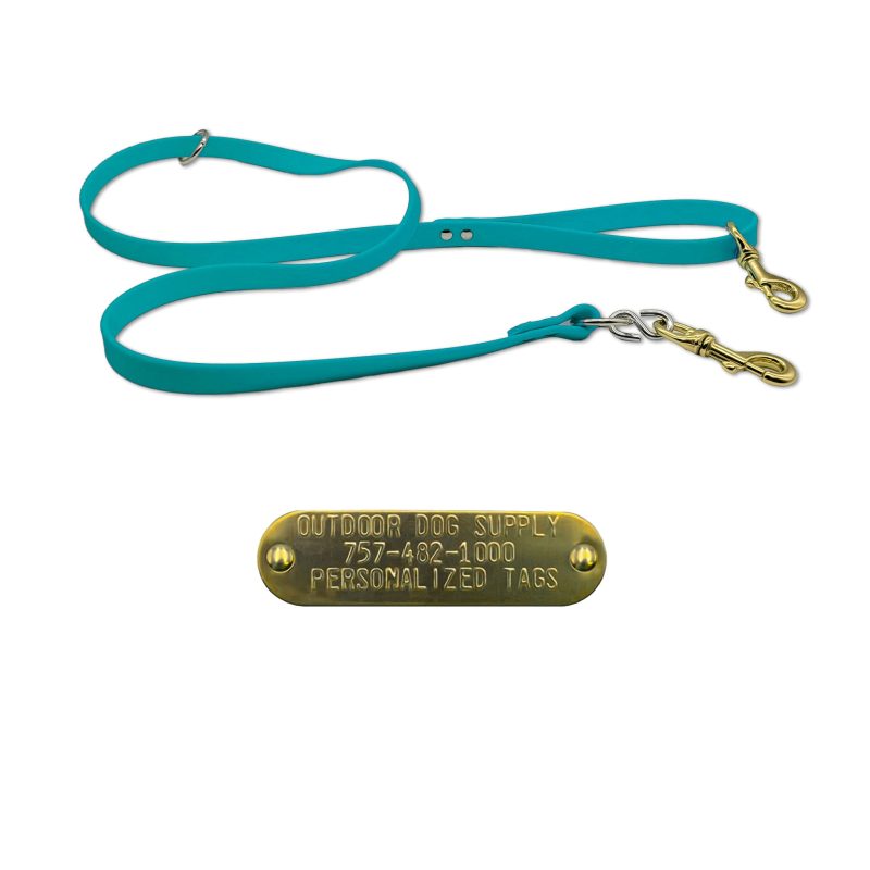 5ft beta leash teal