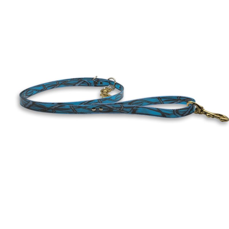 5ft leads blue camo