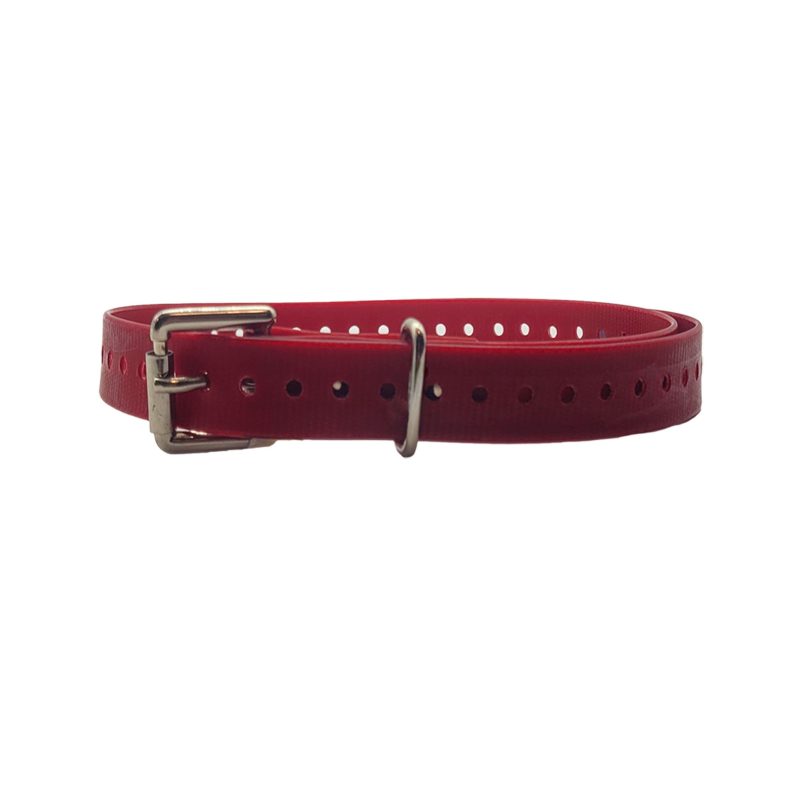 Basic collars Red Garmin Roller Buckle No Tag