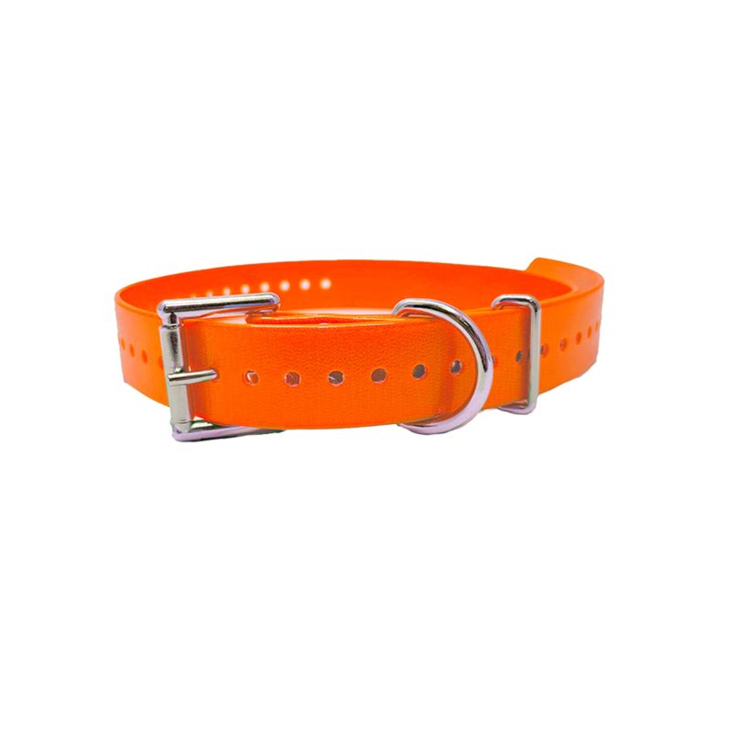 Double Buckle basic collars Orange