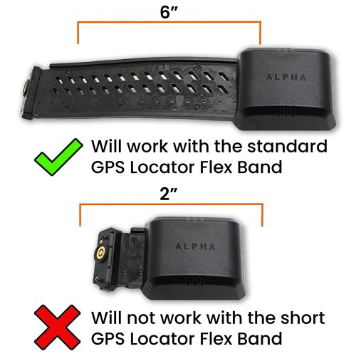 Flex Band Sheath Antenna Keeper for Garmin TT15 TT15X TT10 T5 T5X and DC50 Collars Sizes