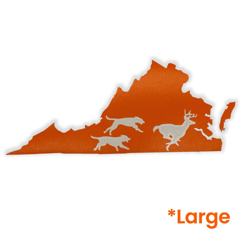 Large VA Deer Orange