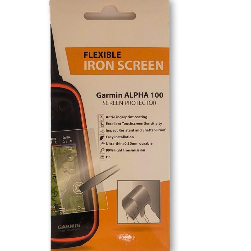 alpha 100 screen protector iron