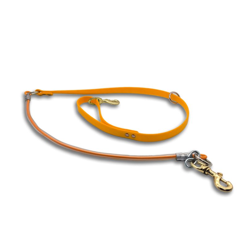 beta cable leash orange