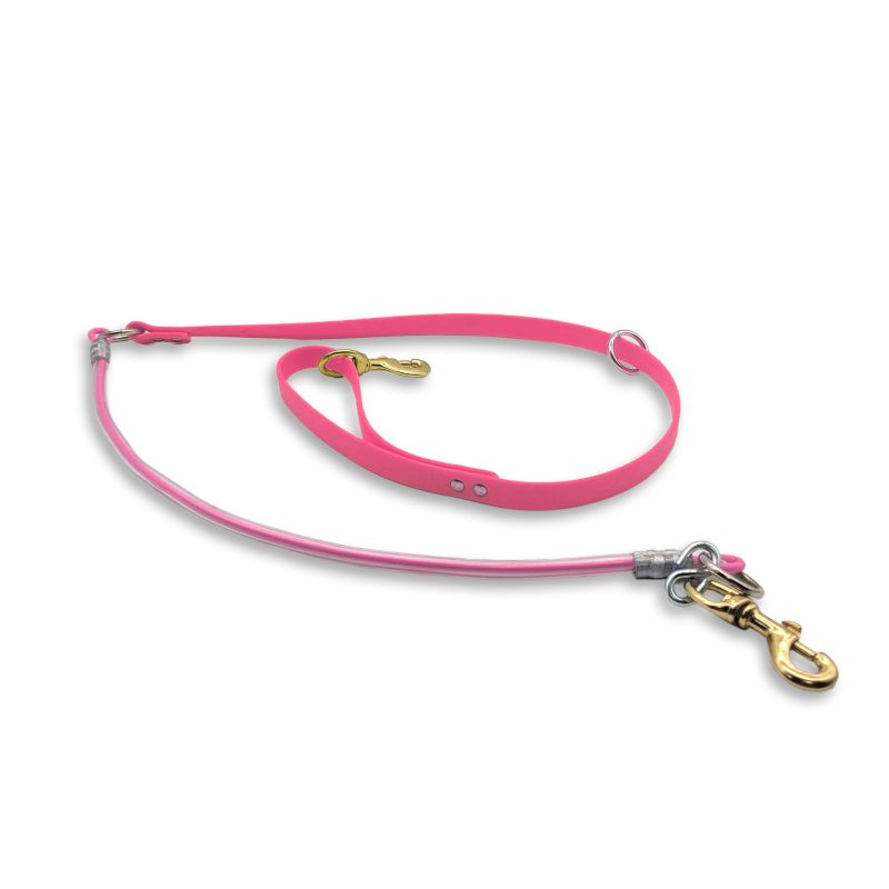 beta cable leash pink