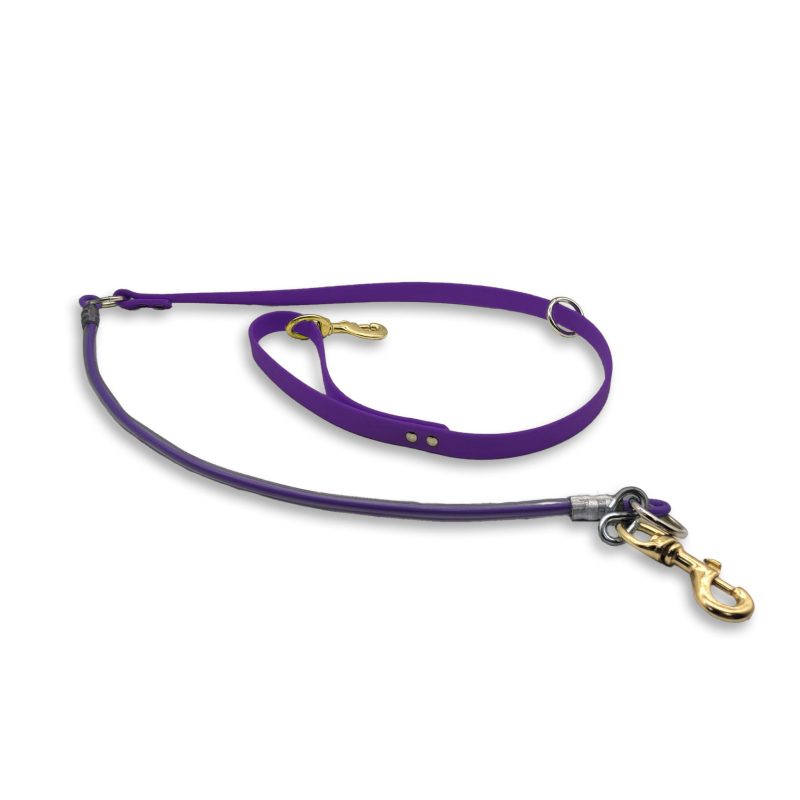 beta cable leash purple