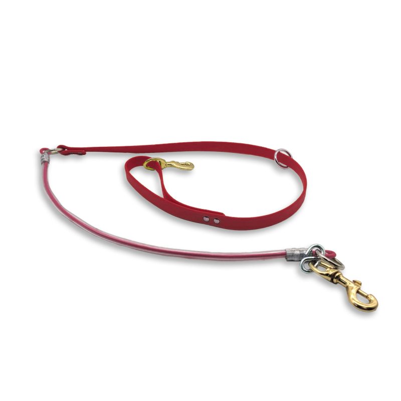 beta cable leash red