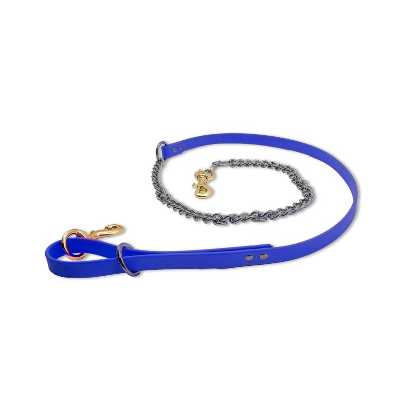 beta chain leash dark blue