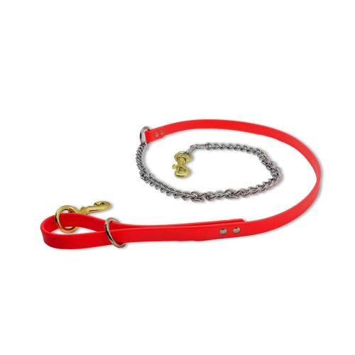 beta chain leash red