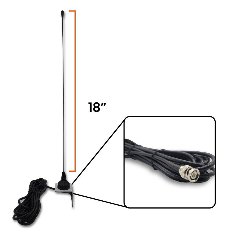 bracket truck mount antenna 18 bnc