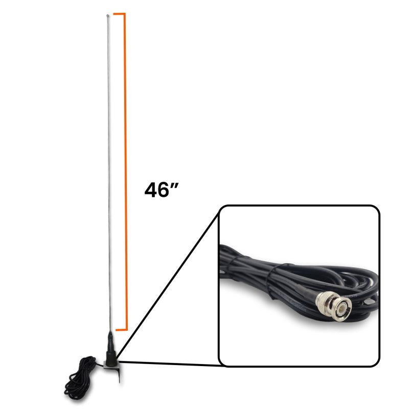 bracket truck mount antenna 46 bnc