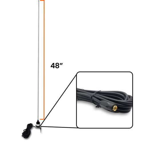 bracket truck mount antenna 48 sma