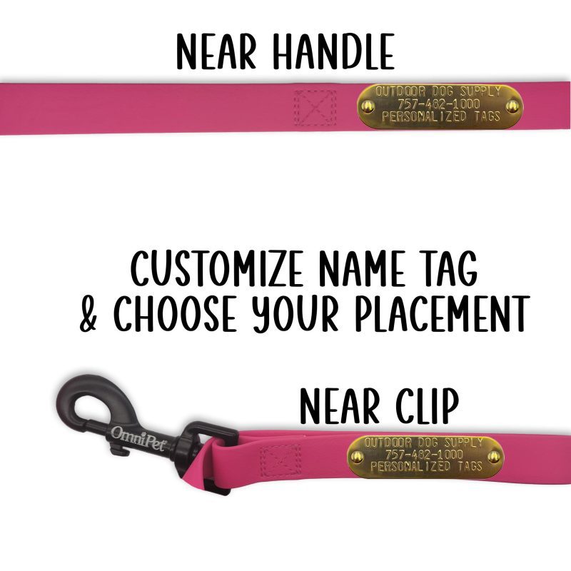 carnival leash tag placement