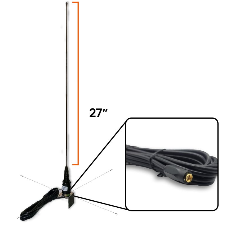 extended reach truck mount antenna sma