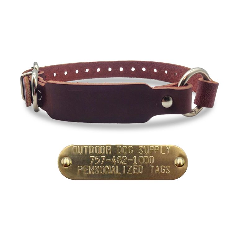 leather id collars burg