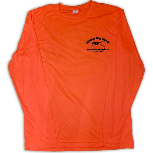 moisture wick shirts orange front