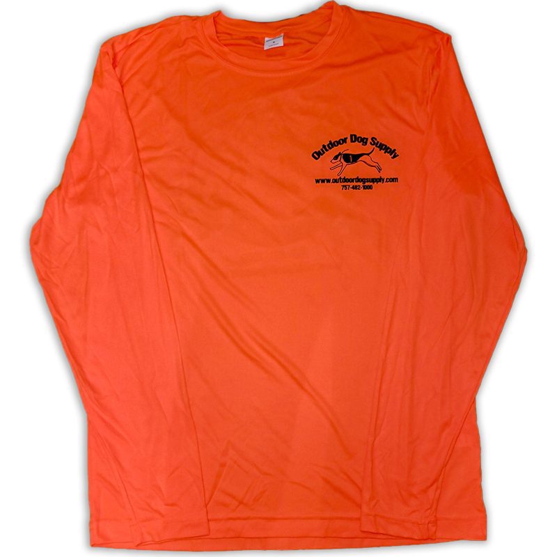 moisture wick shirts orange front