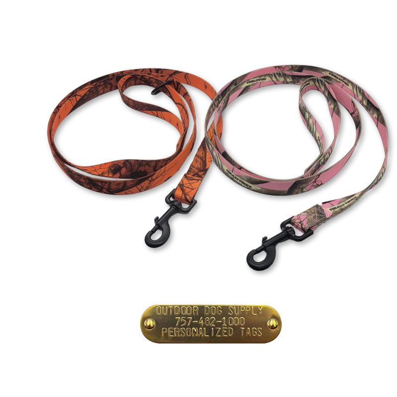 nylon camo leash main