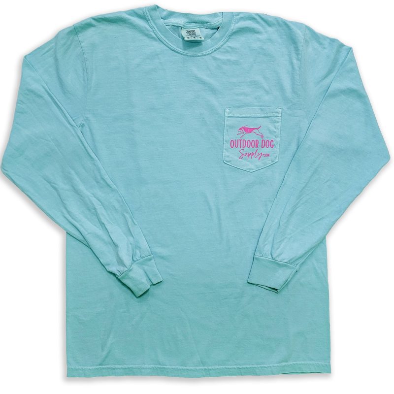 ods long sleeve shirt teal front