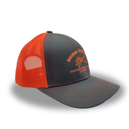 ods trucker hats orange charcoal