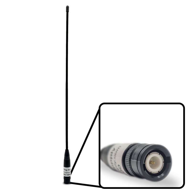 whippy antennas bnc black