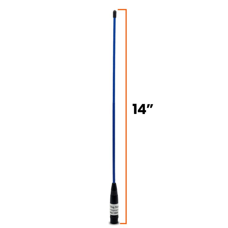 whippy antennas measurement