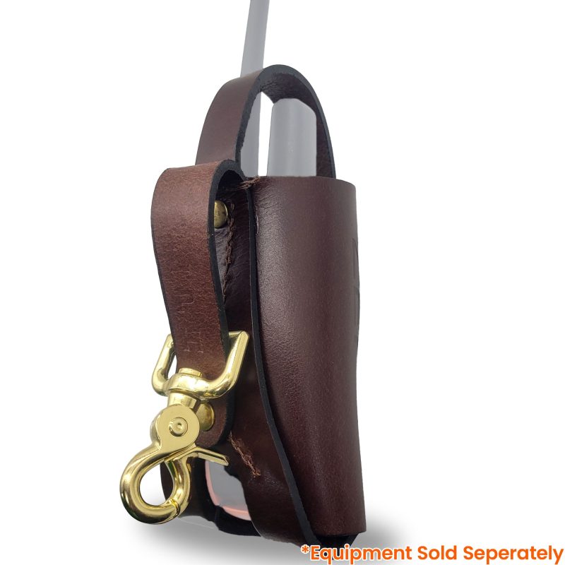 zepp leather holster 100 back